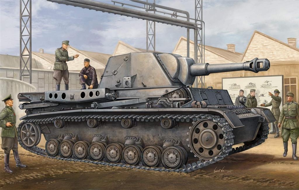 1/35 Heuschrecke IVb Grasshopper 10.5cm