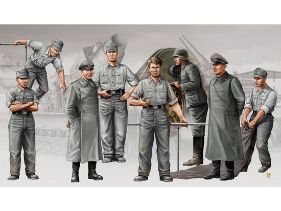 1/35 Artillery Crew (Möser Karl)