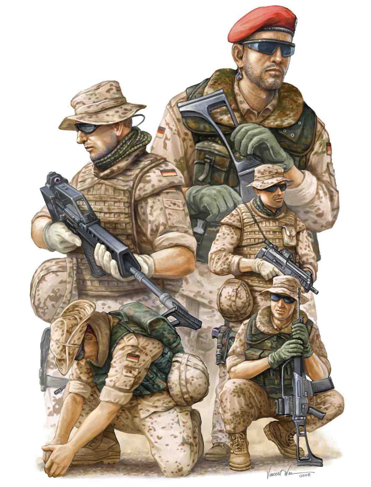 1/35 Modern Ger.Isaf Soldiers In Afghanistan