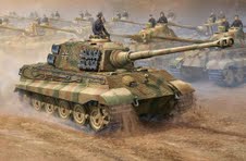 1/16 King Tiger 2 In 1 Henschel & Porsche Turret - full interior