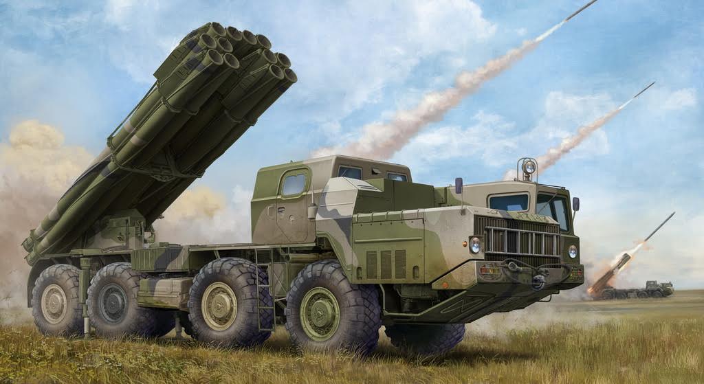 1/35 Russ. 9A52-2 Smerch-M Multiple Rocket