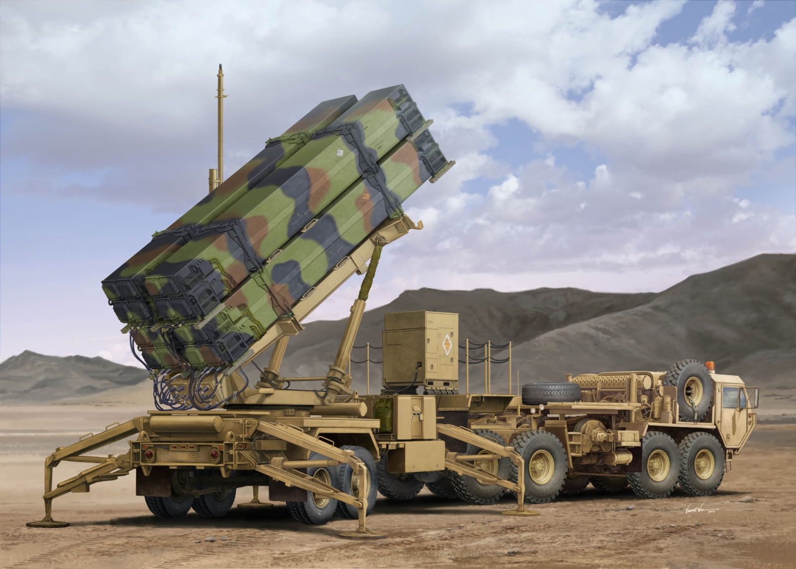 1/35 M983 Hemit & M901 Launching Station Of