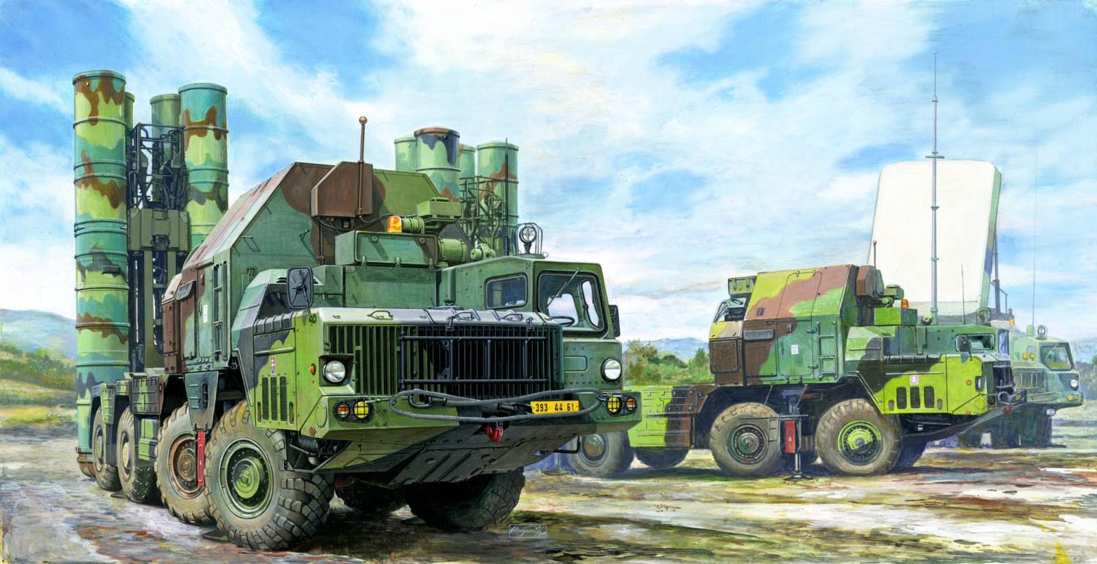 1/35 48N6E Of  5P85S Tel S-300Pmu  Sa-10 Grumble