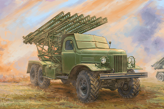 1/35  Soviet 2B7 Multiple Rocket Launcher BM-13 NM