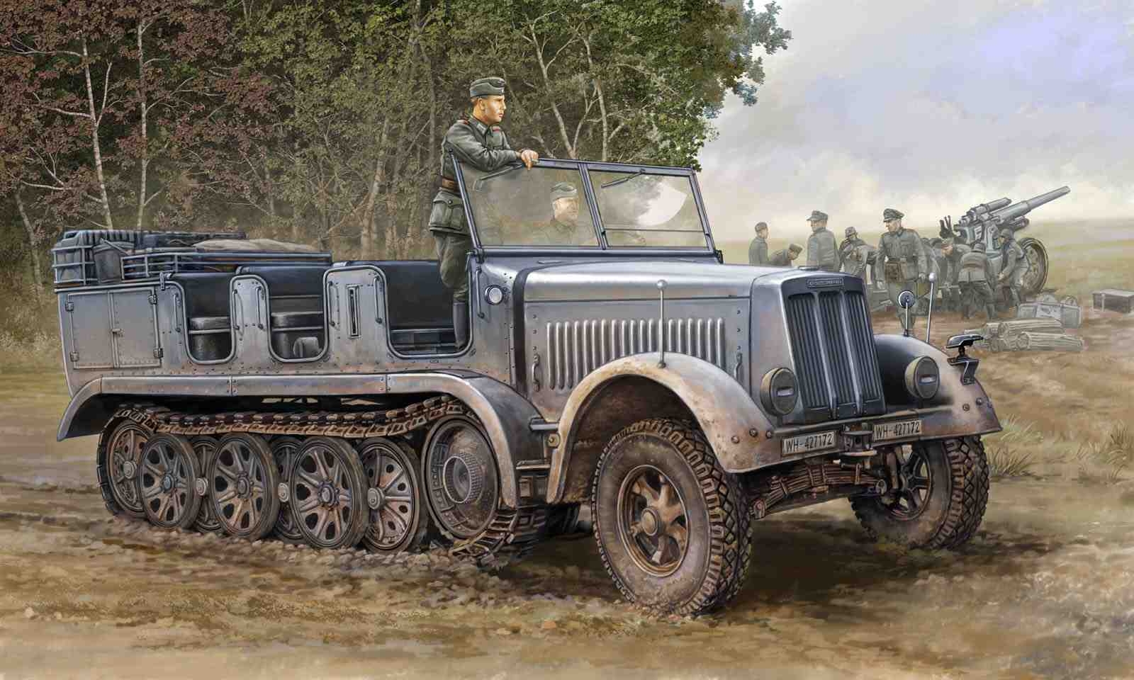 1/35 Sd.Kfz.7 Mittlere Zugkraftwagen 8T early