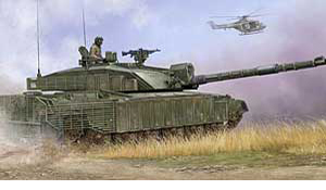 1/35 Brittish Challenger 2 w. Anti Heat Fence