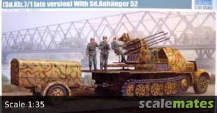1/35 Sd.Kfz.7/1 early, 2cm Flakvierling 38 Auf ...