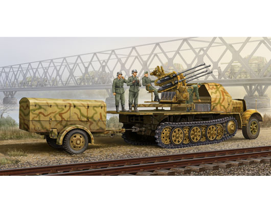 1/35 Sd.Kfz.7/1 early, 2cm Flakvierling 38 Auf ... - 2