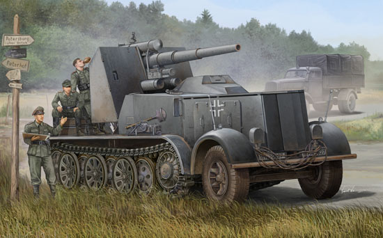 1/35 8.8cm Flak 18 Selbstfahrlafette