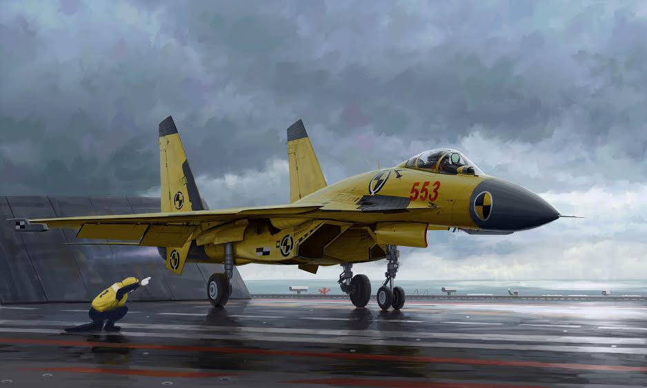 1/72 Chinese J-15 w. Flight Deck