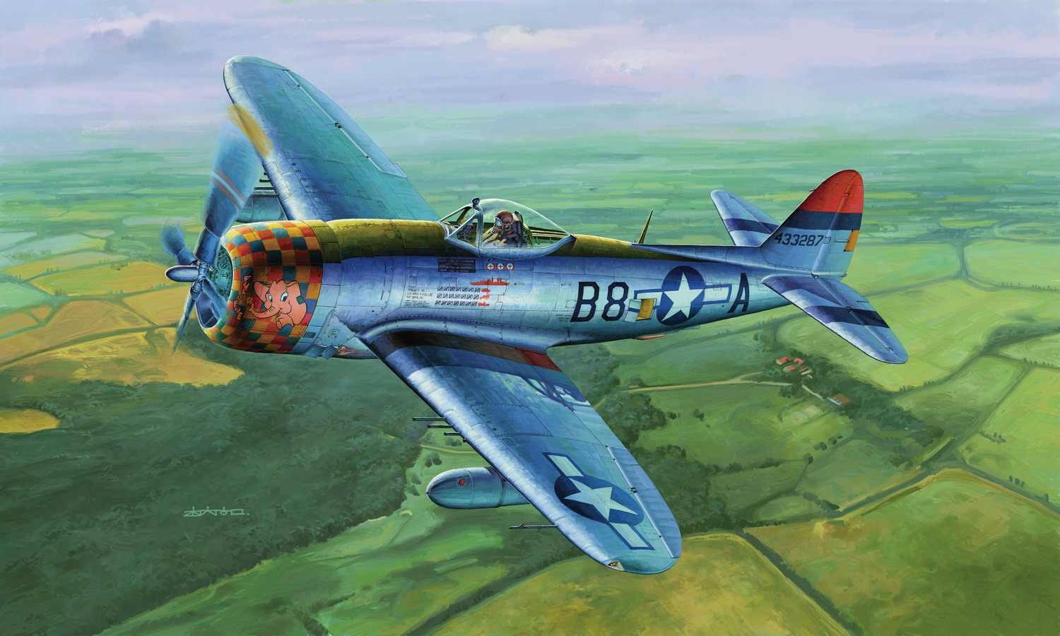 1/32 P-47D-30 Thunderbolt- Dorsal Fin