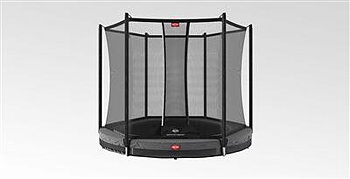 Studsmatta BERG FAVORIT INGROUND 270 AirFlow Grå + SAFETY NET COMFORT