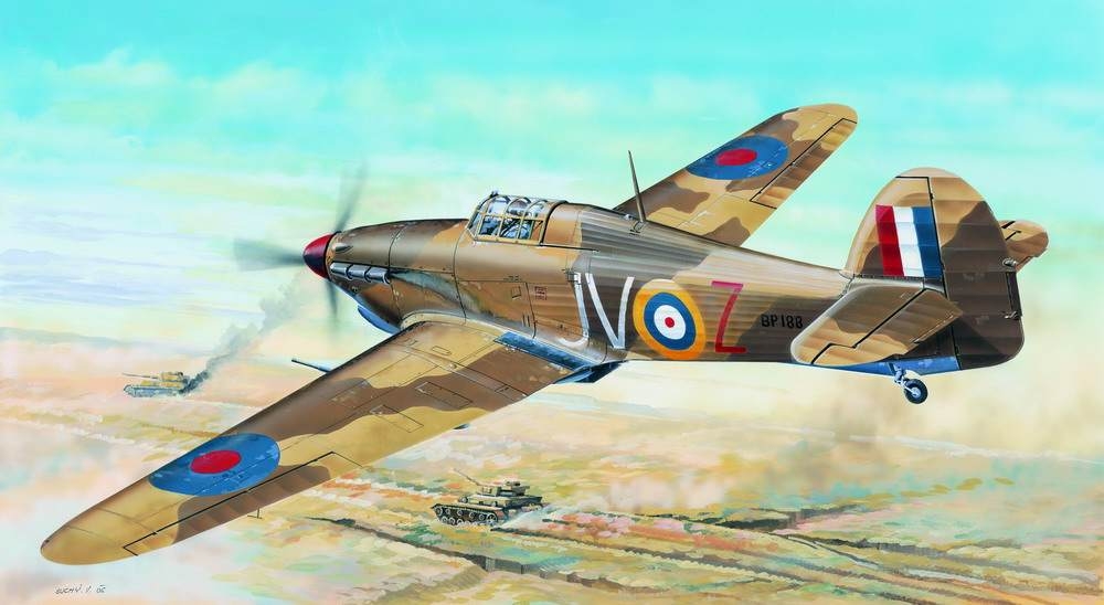 1/24 Hawker Hurricane IId Trop
