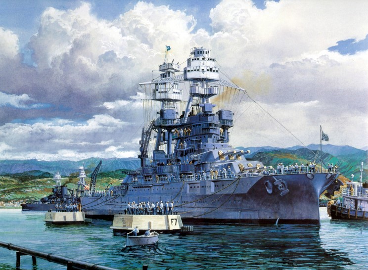 1/200 USS Arizona bb-39  93 cm