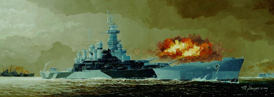 1/350 USS bb-55 North Carolina