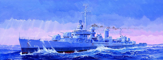 1/350 USS The Sullivans Dd-537