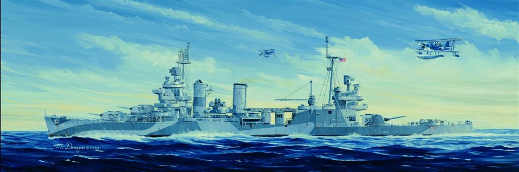 1/350 USS San Francisco Ca-38 1944
