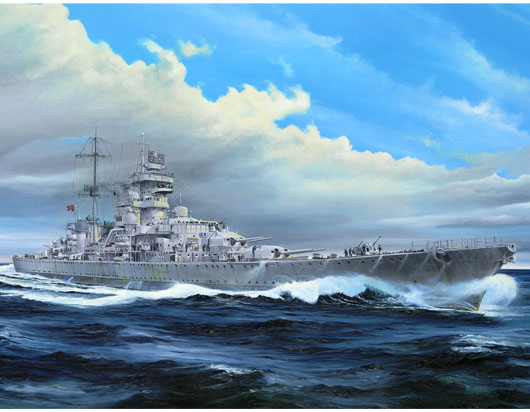 1/350 Prinz Eugen 1945