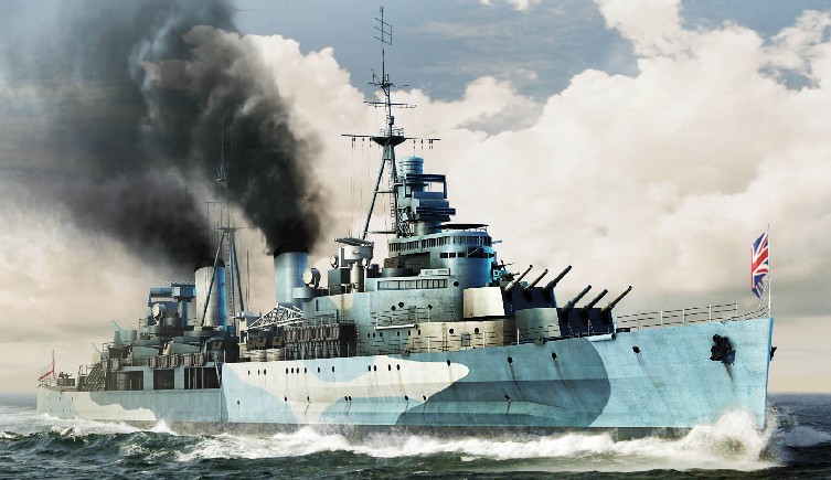 1/350 HMS Belfast 1942  B2671