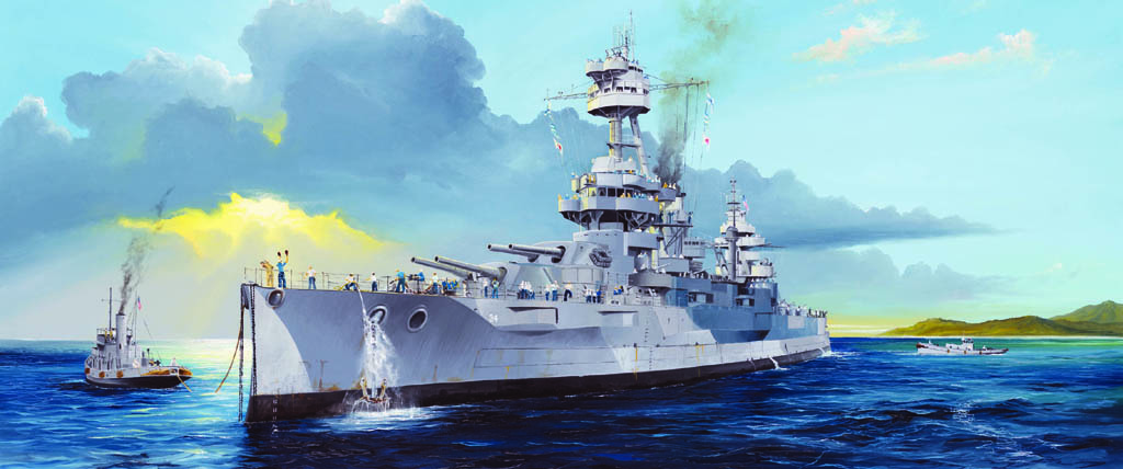 1/350 USS New York bb-34
