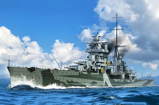 1/350 Italian Heavy Cruiser Gorizia