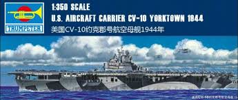 1/350 USS CV-1 Yorktown 1944