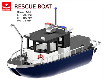 1/50 RESCUE BOAT – 20,4 cm