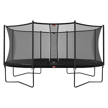 BERG GRAND Favorit Svart 520 OVAL AirFlow + skyddsnät Comfort