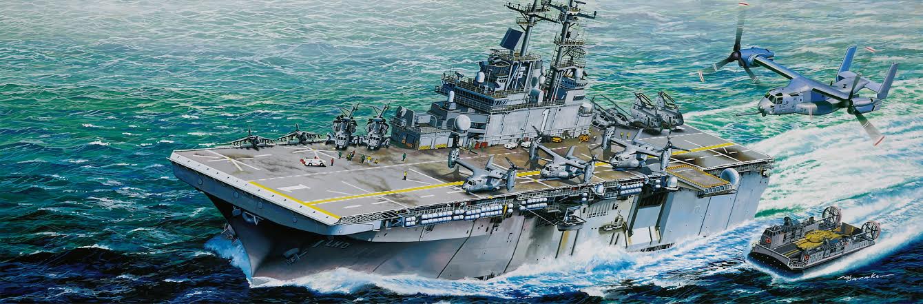 1/350 USS Wasp Lhd-1