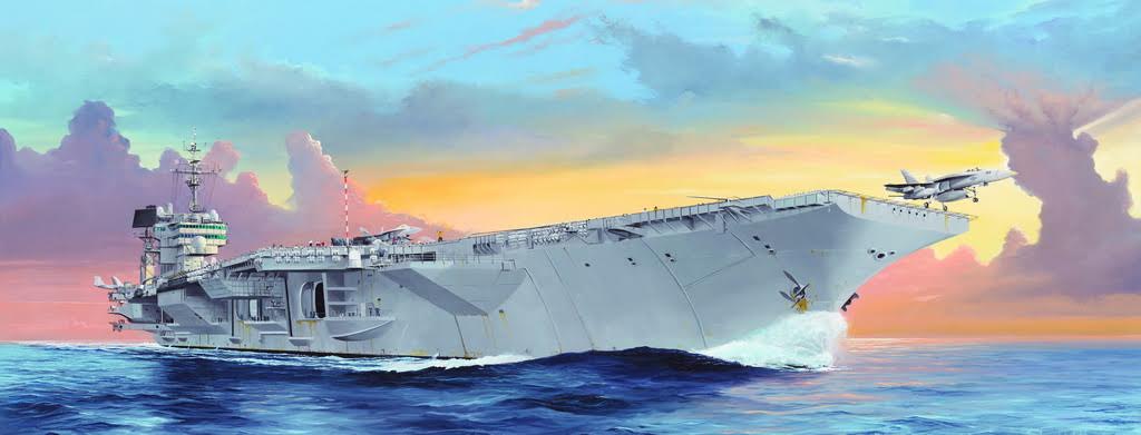 1/350 USS Kitty Hawk CV-63