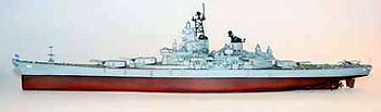 1/700 USS bb-64 Wisconsin 1991