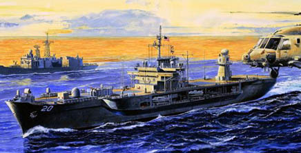 1/700 USS Mount Whitney Lcc-20 2004