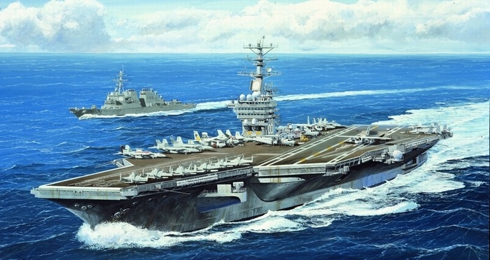 1/700 USS Nimitz CVN-68 2005 - 2