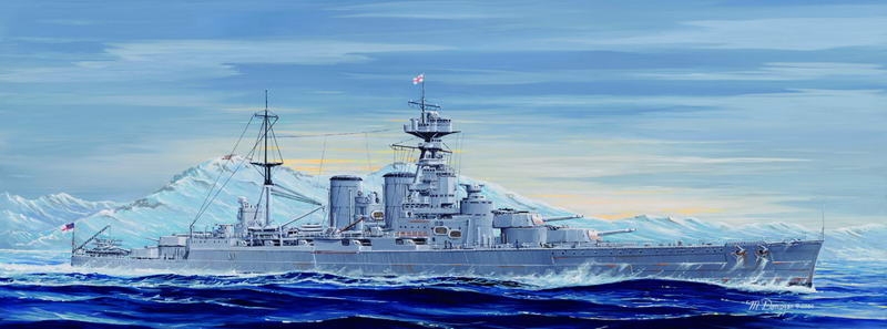 1/700 HMS Hood 1931