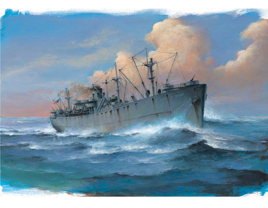 1/700 SS John w. Brown Liberty Ship