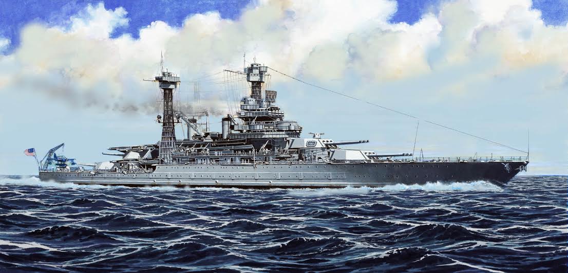 1/700 USS California bb-44 1941
