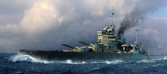 1/700 HMS Valiant 1939