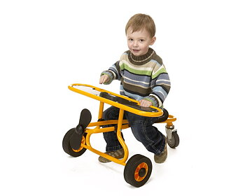 RABO springcykel/-trehjuling flygplan 