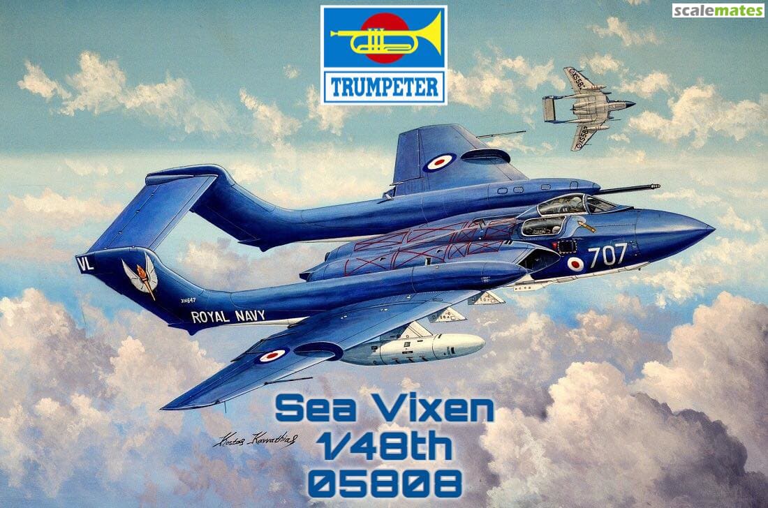 1/48 De Havilland Dh.110 Sea Vixen Faw.2