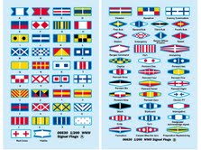 1/200 Navy Signal Flags WWII - Decal