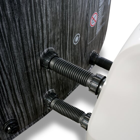 EXIT Wood Deluxe SPA ø204x65cm - mörk grå - 6