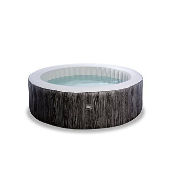 EXIT Wood Deluxe SPA ø204x65cm - mörk grå
