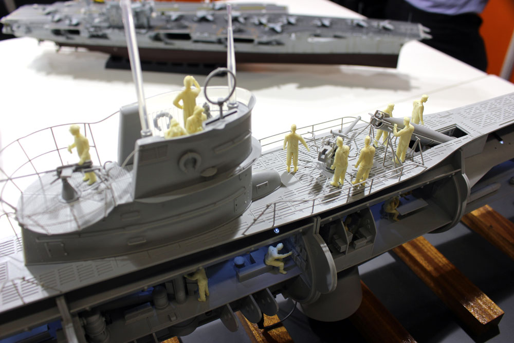 1/48 DKM U-Boat VIIc U-552 Full Interior Detail - 2