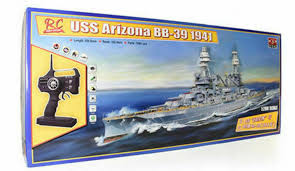 1/200 R/C USS Arizona bb-39 1941 COMPLETE w. all equipment to operate it as R/C