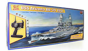 1/200 R/C USS Arizona bb-39 1941 COMPLETE w. all equipment to operate it as R/C