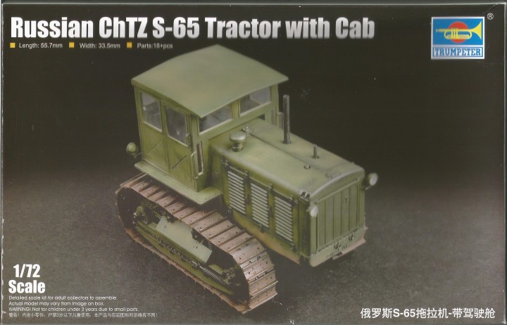 1/72 Russ. Chtz S-65 Tractor w. Cab