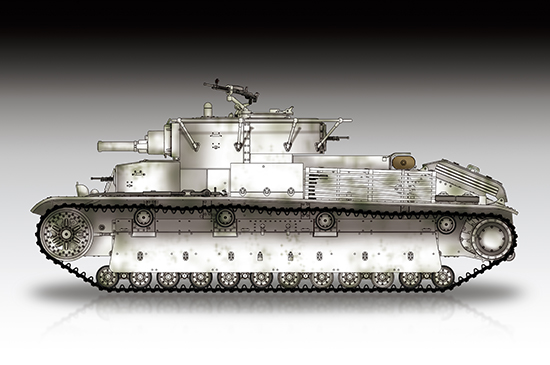 1/72 Soviet T-28 RIVeted