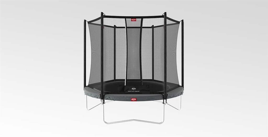 Studsmatta BERG Favorit 200 Grå + skyddsnät Comfort