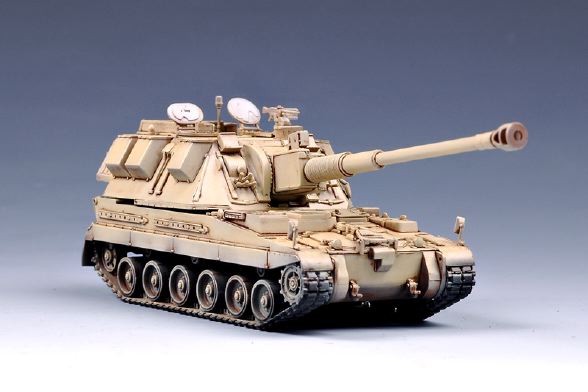 1/72 British As-90 Self-Propelled Howitzer