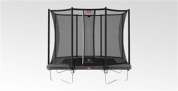 Studsmatta BERG Favorit Ultim grå 280 AirFlow + skyddsnät Comfort
